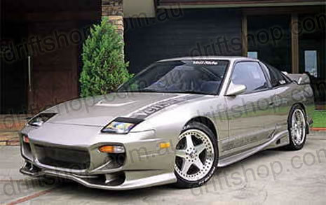 Nissan 200sx s13 veilside bodykit #6